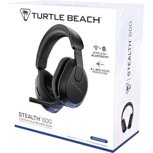 Turtle Beach Stealth 600 Gen 2 USB brezžične igralne slu&scaron;alke črne barve za PS5 & PS4 Cene