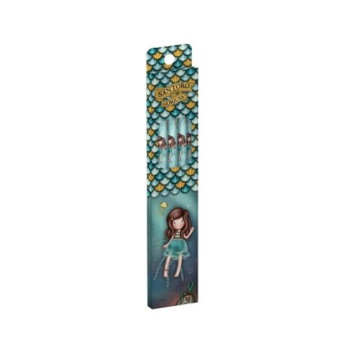 Santoro Gorjuss - Drvena olovka set 5 - Deep Secrets Slike