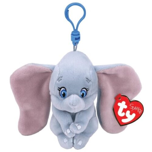 Ty Pli&scaron;ana igračka Privjesak Slon Dumbo 35001, 8,5 cm, Svijetloplavi Cijene