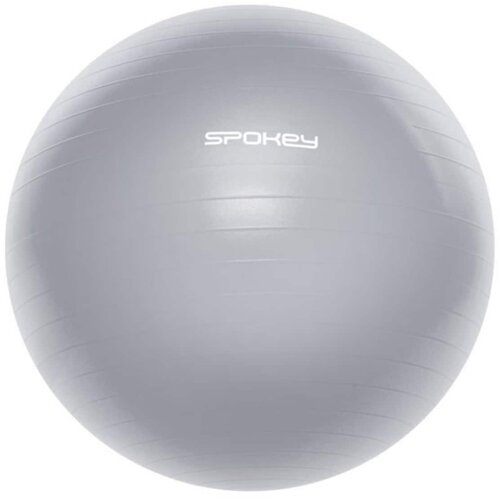 Spokey FITBALL III - Fitness lopta gray 65 cm vr&amp;aacute;tane pump Slike