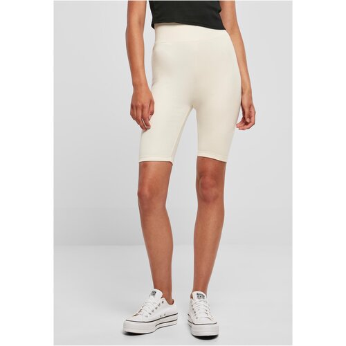 UC Curvy Ladies High Waist Cycle Shorts whitesand Cene