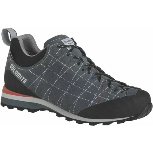 Dolomite Moški pohodni čevlji Diagonal GTX Shoe Storm Grey/Fiery Red 44,5