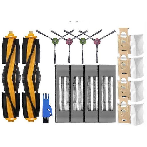 INORCO Rezervni deli za Deeboot Ozmo T8 Max T8 T9 Glavna stranska krtača HEPA Filter Mop, (21873648) Slike