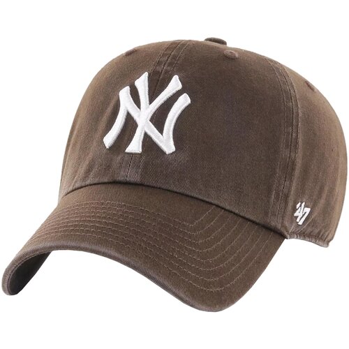 47 Brand Kape s &scaron;iltom New York Yankees Clean Up Cap Kostanjeva Cene