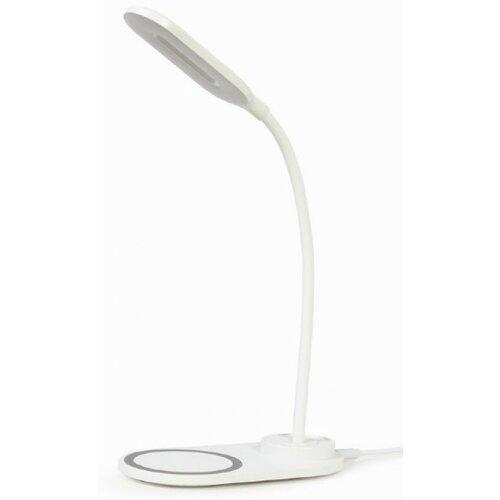 Gembird TA-WPC10-LED-01-MX White LED Stona lampa + QI bezicni punjac max10W Cene