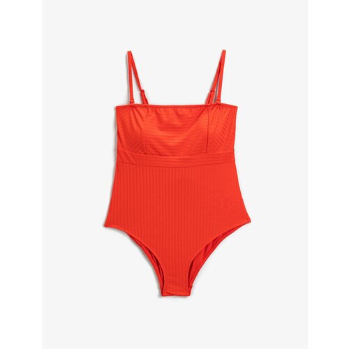Koton swimsuit - Red - Plain Slike