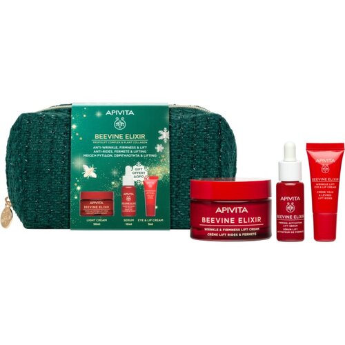Apivita Beevine Elixir Collagen Reboot božični darilni set za učvrstitev obraza Cene