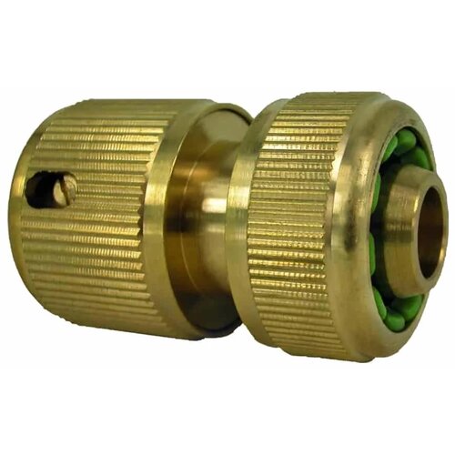 Boni-shop Medeninasta hitra spojka 1/2 z vodno zaporo, 3 kroglice, univerzalna in odporna na korozijo, (5000234071) Cene