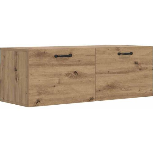 vidaXL Ormar za Zid 100 x 36 5 x 35 cm Konstruirano drvo Hrast artisan - Hrast artisan Cijene