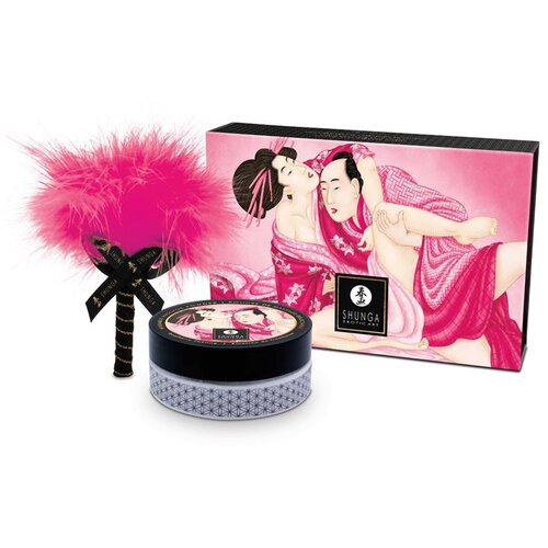 Shunga Erotic Art SHUNGA - EDIBLE MASSAGE POWDER KIT RASPBERRY Cijene