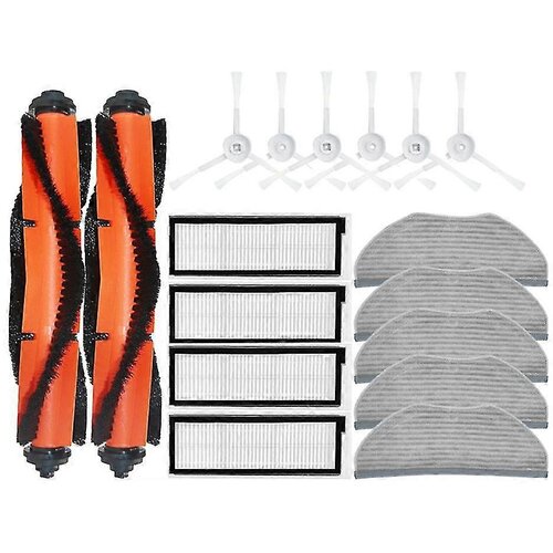 INORCO zdruljiv 360 S9 S6 Pro X90 X95 Robotski sesalnik Hepa Filter Roll Glavna krtaa Stranska krtaa Mop Cloth R+(bbcs, (21982750) Slike
