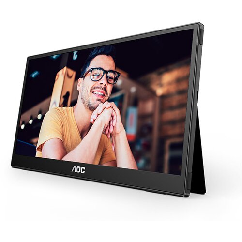 AOC prenosni monitor 16T3EA (15,6&amp;quot; fhd/ips/usb-c), (21669697) Slike