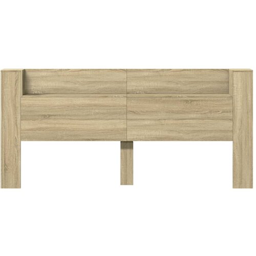  za uzglavlje LED boja hrasta sonome 220x16,5x103,5 cm Slike