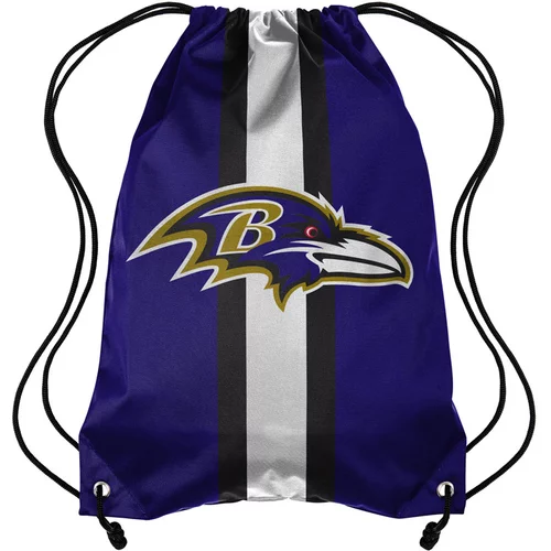  Baltimore Ravens Team Stripe Drawstring športna vreča