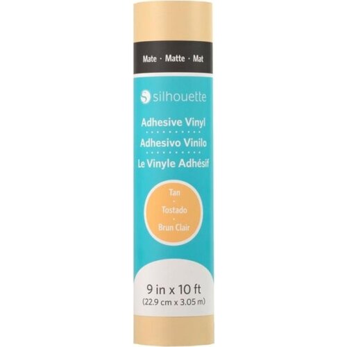 Silhouette Matte Removable Vinyl - 22,9 cm x 3 m - Tan Slike
