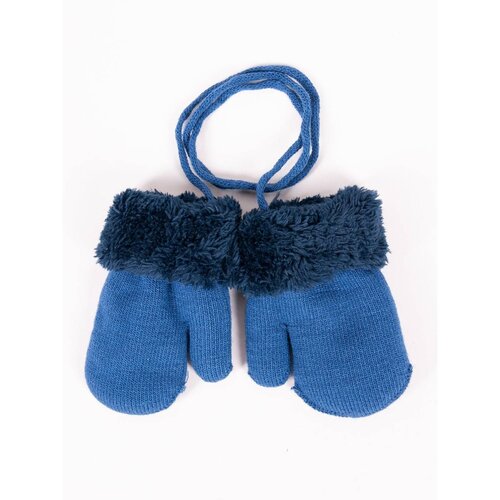 Yoclub Kids&amp;#039;s Boy&amp;#039;s Single-Finger Double-Layer Gloves RED-0001C-AA10-001 Slike
