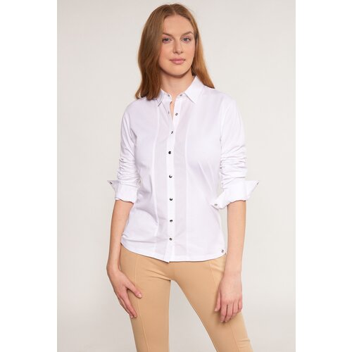 Monnari Woman&amp;#039;s Blouses Plaincy Shirt Made Of Combined Materials Slike