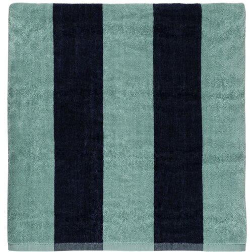 Meixi Pe&amp;scaron;kir za plažu CAPRI MAXI 90 x 180 cm &amp;ndash; 100% pamuk 380 g/m&amp;sup2;/ dvobojne pruge/ mint Slike