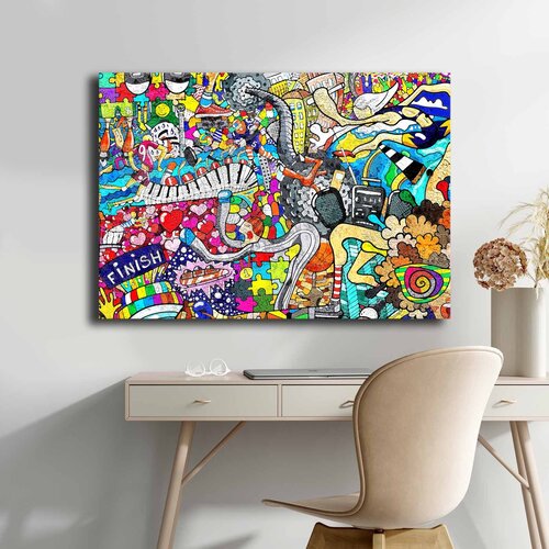 Opviq slika na platnu 70x100cm Cene