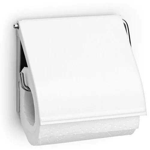 Brabantia držalo za WC papir s pokrovom Classic 414565 bel