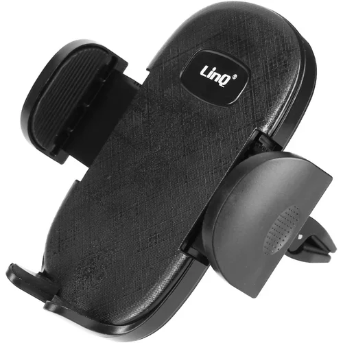 LINQ Avtomobilsko držalo za pametni telefon, vrtljiva zracna reža, - crna, (20918292)