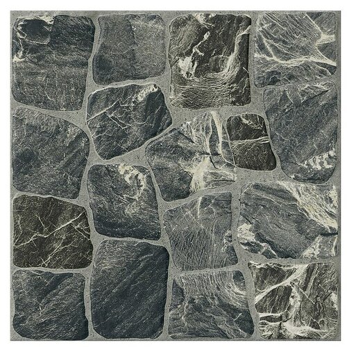Cersanit Porculanska pločica Vilio Graphite (30 x 30 cm, Grafitno siva, Mat) Slike