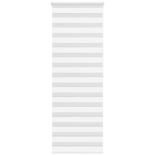 vidaXL Zebra senčilo bela 85x200 cm tkanina širina 80,9cm poliester Cene