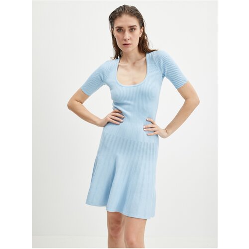 Guess Light blue Ladies Dress Amelia Women ePonuda