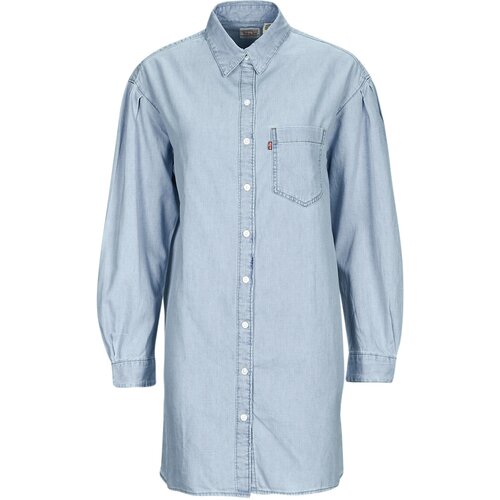 Levi's RHEA SHIRT DRESS Plava Cijene