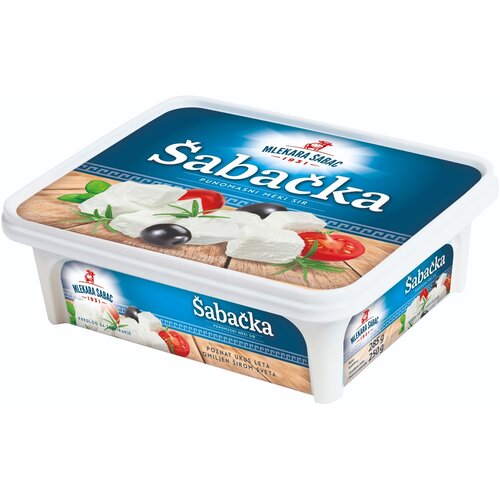 Mlekara Šabac Beli sir Šabačka 45%mm 250g Cene