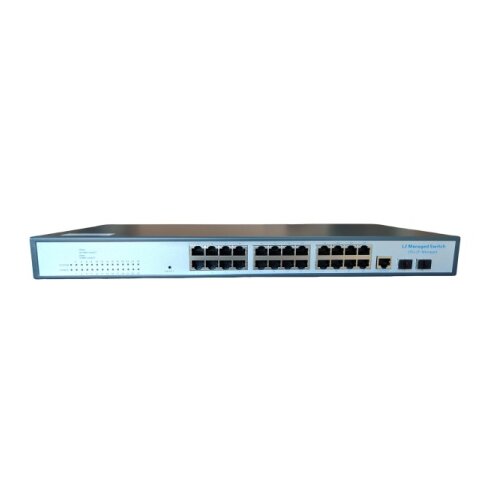 ExeLink sg2526 switch 24x10/100/1000 base-t:2x1000 base-x sfp porta l2 managed ( exe187 ) Cene