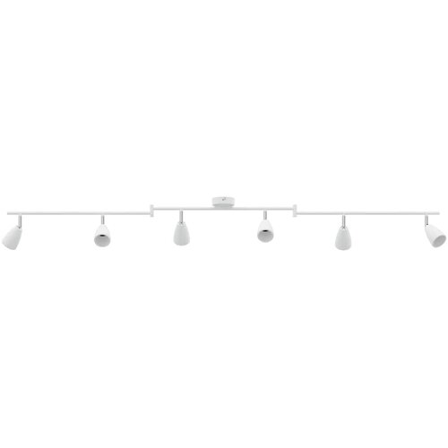  Stropni reflektor Bijelo 176,5 x 12,5 x 13,5 cm Metal Slike