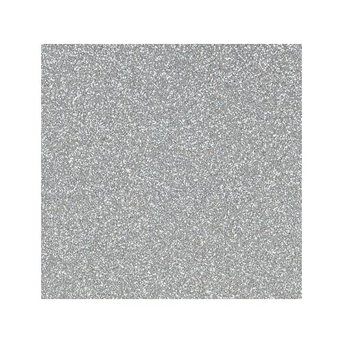 The Unique Paper Company Plain Glitter - Ukrasni papir 1,5m Plain Glitter Silver Cene