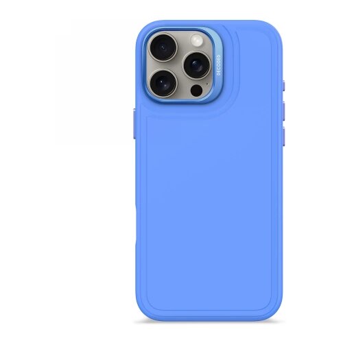 Decoded ETUI ANTIMICROBIAL SILICONE STACKS BACKCOVER Z MAGSAFE DO IPHONE 16 PRO MAX - NIEBIESKIE, (22064431) Slike