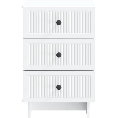  Noćni ormar Bijela 43 x 41 x 66,5 cm Konstruirano drvo Slike