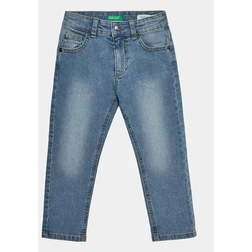 United Colors Of Benetton Jeans hlače 4XA2GE00F Modra Slim Fit