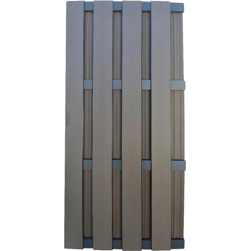 x ograjni panel wpc (180 90 cm, mocca)