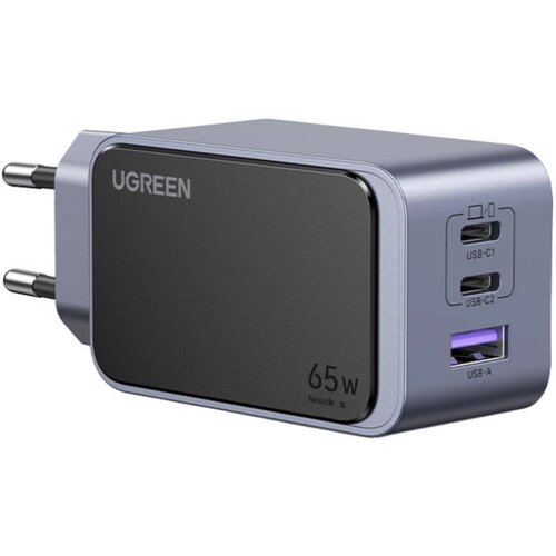 Ugreen Nexode S 65W 2x USB-C + 1x USB-A polnilec Slike