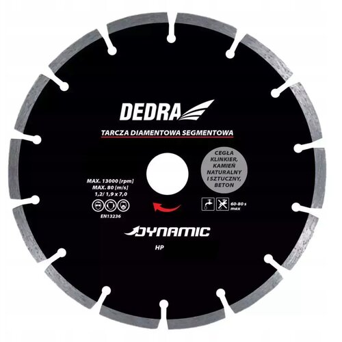  Dijamantna segmentna rezna ploča za keramiku i kamen 110 mm Slike