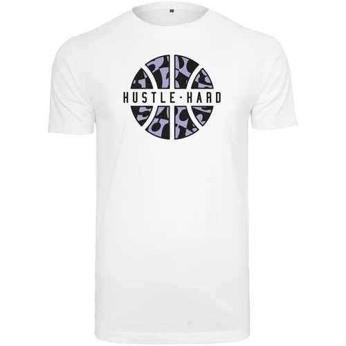 MT Men Hustle Hard Tee white