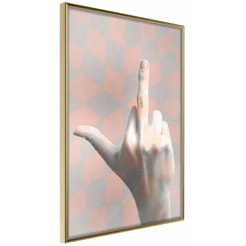  Poster - Middle Finger 40x60