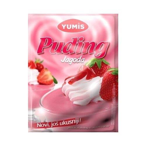 Yumis Puding jagoda 40g Cene