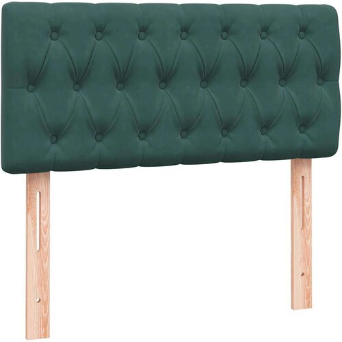 Box Spring krevet s madracem tamnozeleni 80x220 cm bar&amp;scaron;un Slike