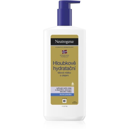 Neutrogena Norwegian Formula&amp;reg; Deep Moisture krema za dubinsku hidrataciju s uljem 400 ml Slike