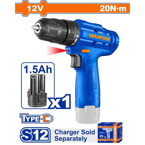 Wadfow WCDS510 aku. šrafilica 12V 1,5 ah Cene