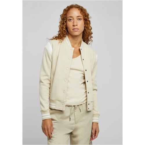 UC Ladies Women's inset College Sweat Jacket softseagrass/white Slike