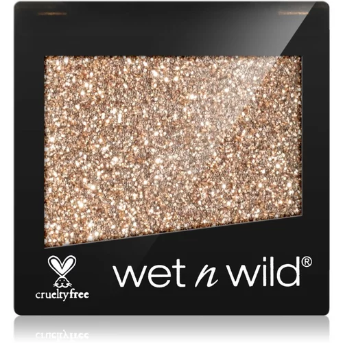 Wet N Wild Color Icon Glitter Single bleščeče senčilo za oči 1,4 g odtenek Brass