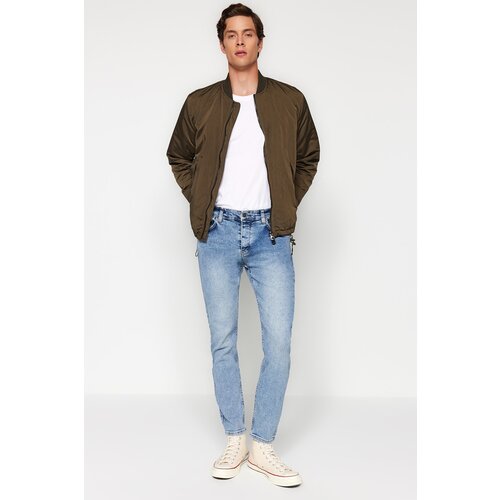 Trendyol Men&amp;#039;s Blue Skinny Fit Jeans Denim Pants Slike