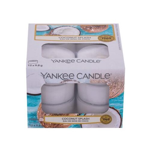 Yankee Candle Coconut Splash 117.6 g di&amp;scaron;eče čajne svečke 12 x 9,8 g Slike