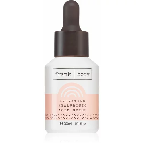 Frank Body Face Care Hydrating globinsko hranilni in vlažilni serum s hialuronsko kislino 30 ml